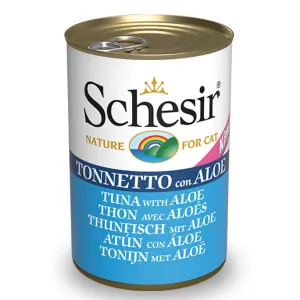 15% OFF (Exp 10May25): Schesir Tuna With Aloe In Jelly Kitten Canned Cat Food 140g