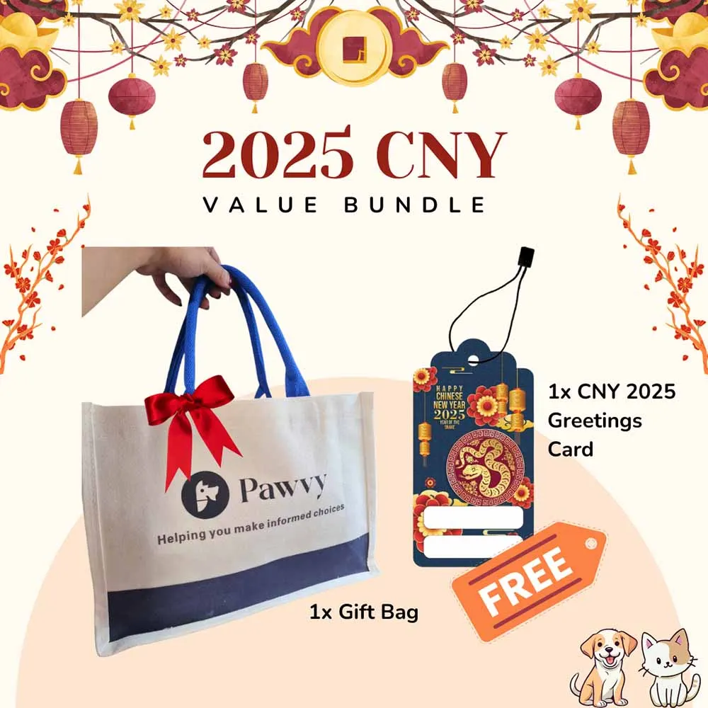 23% OFF: Pawvy Chinese New Year Value Bundle For Cats (Small)