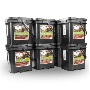 480 Serving Meat Package Includes: 8 Freeze Dried Meat Buckets