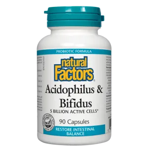 Acidophilus & Bifidus  5 Billion Active Cells Capsules