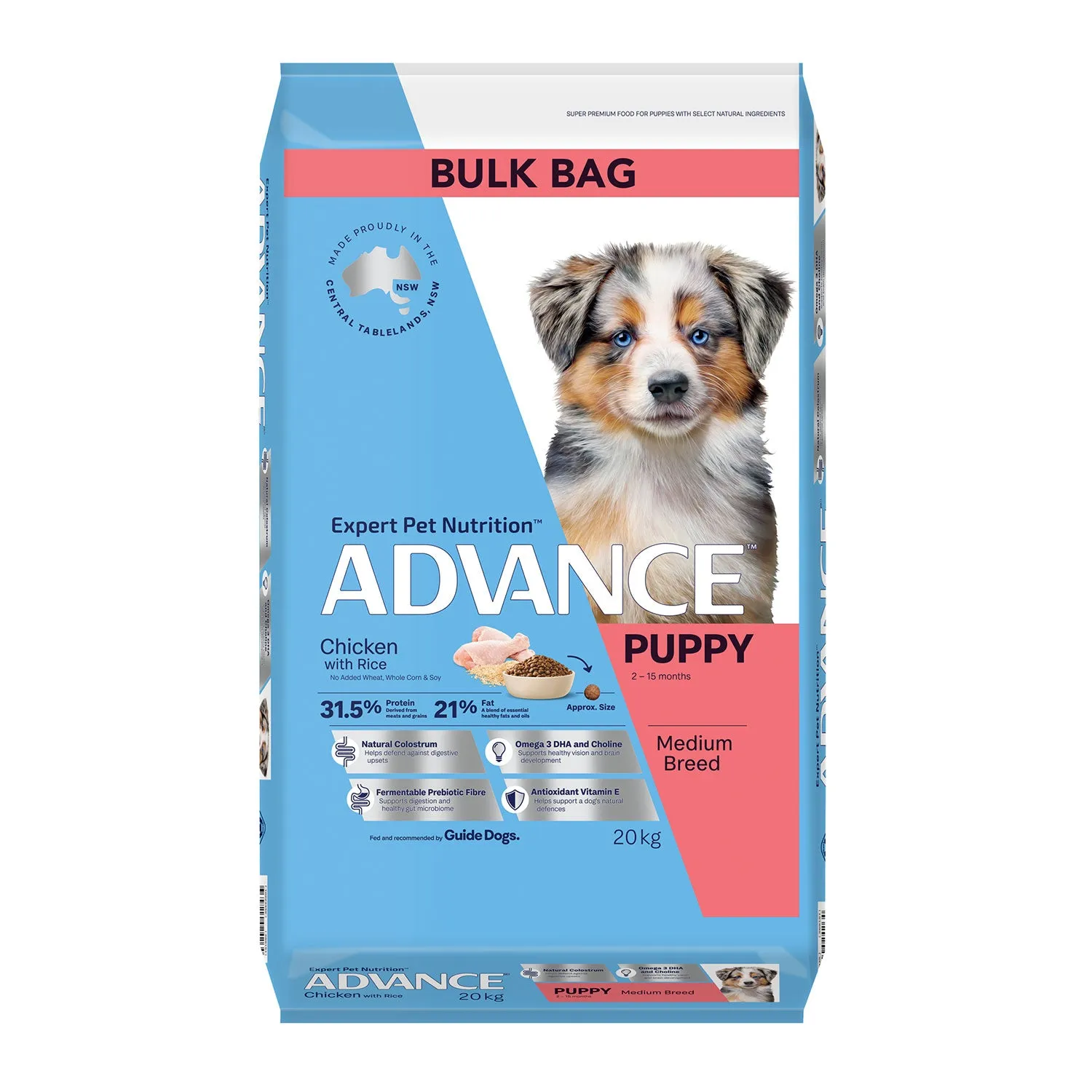 Advance Medium Breed Chicken & Rice Puppy Dry Dog Food