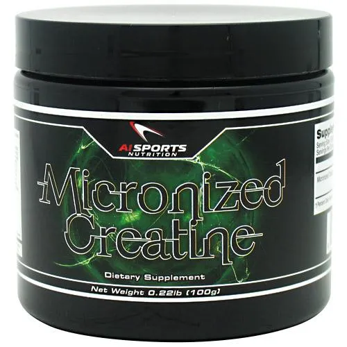 AI Sports Nutrition Micronized Creatine 100 Grams