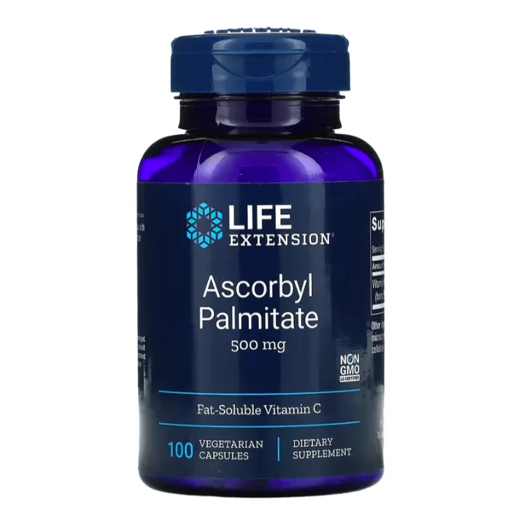 Ascorbyl Palmitate Life Extension 500 mg, 100 capsules