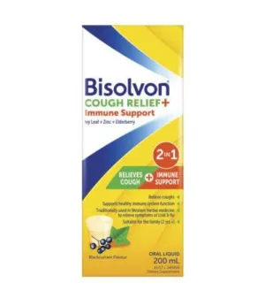 Bisolvon Cough Relief   Immune Support 200mL