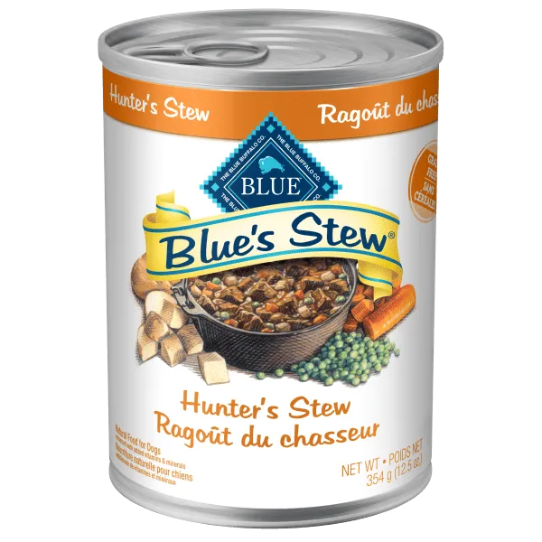 BLUE Buffalo Hunter's Stew Recipe Canned Dog Food