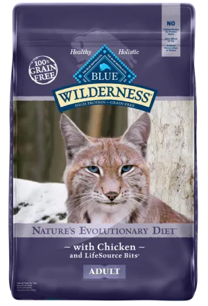 Blue Buffalo Wilderness Grain Free Chicken Recipe Dry Cat Food