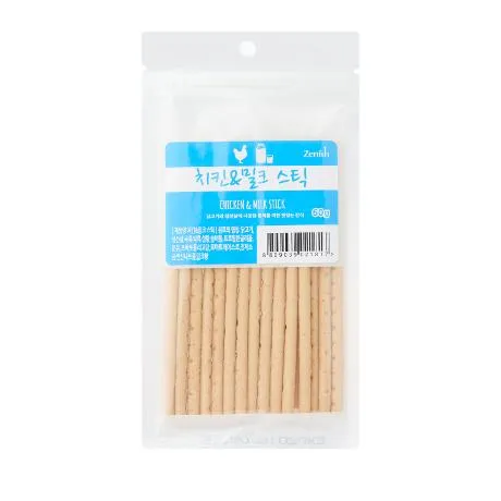 Bow Wow Zenith Chicken & Milk Stick Dog Treat 60g