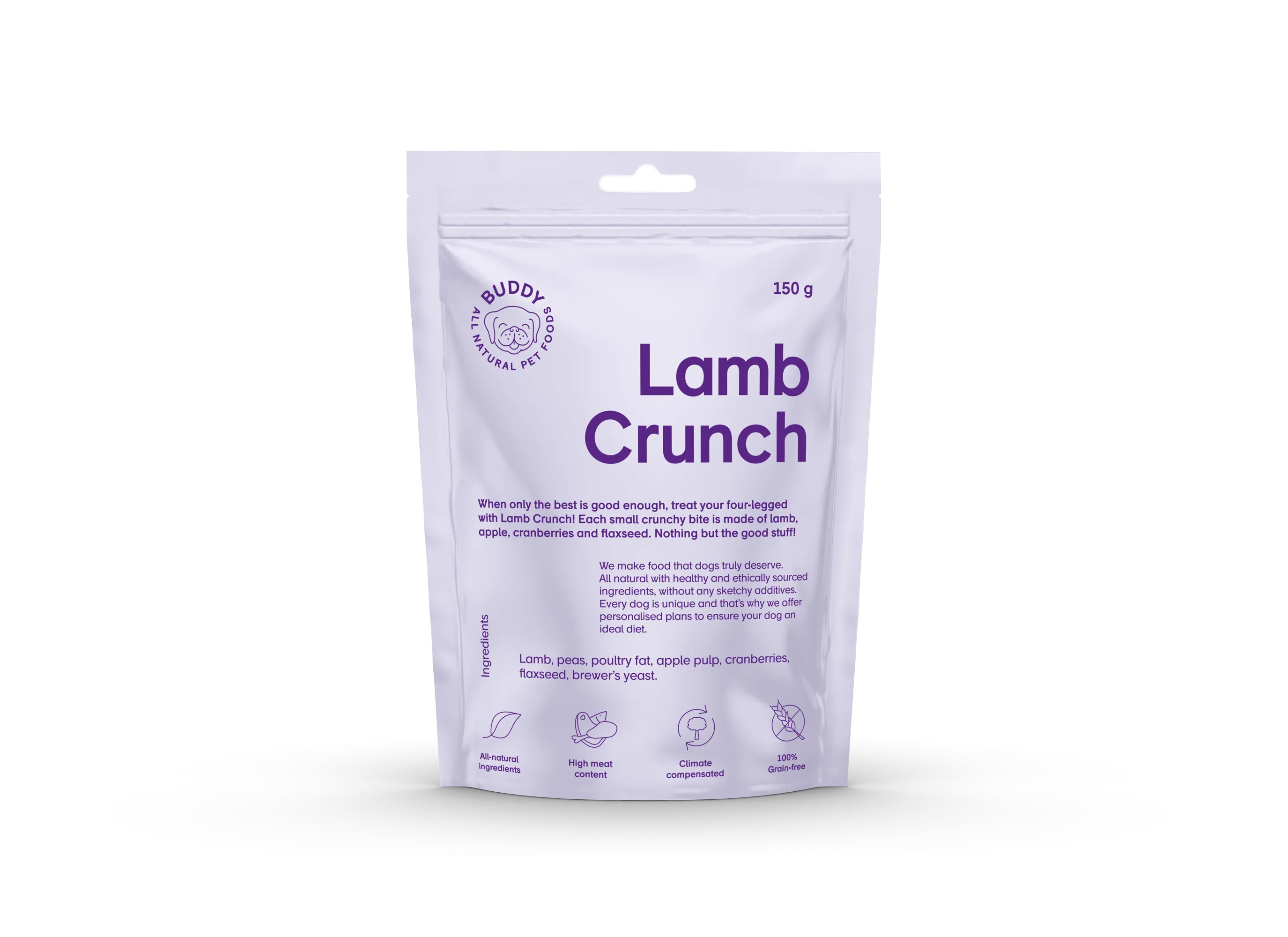 Buddy Lamb Crunch 150g