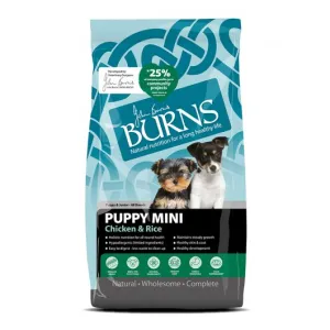 Burns Puppy Food Mini Breed Chicken & Rice