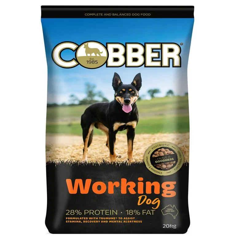 Cobber Working Dog Dry Dog Food 20kg