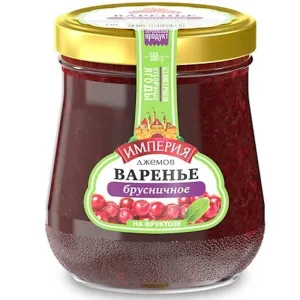 Cranberry Preserve SUGAR FREE, Jam Empire | 19.4oz