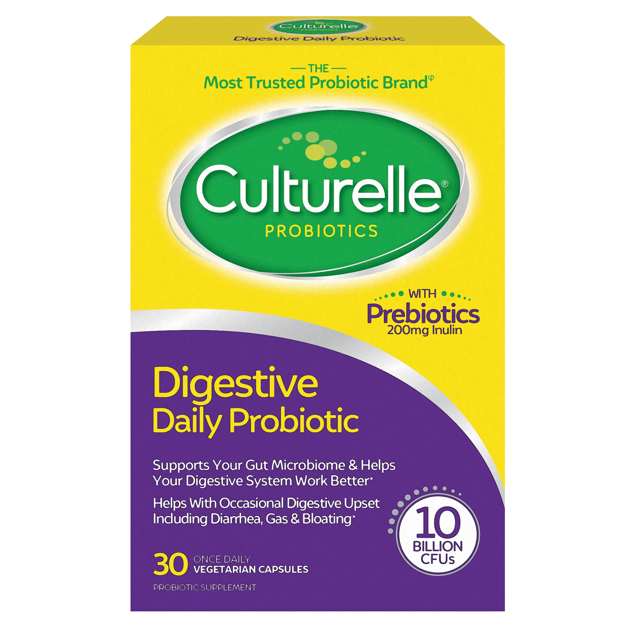 Culturelle Digestive Health Daily Probiotic 30 Capsules