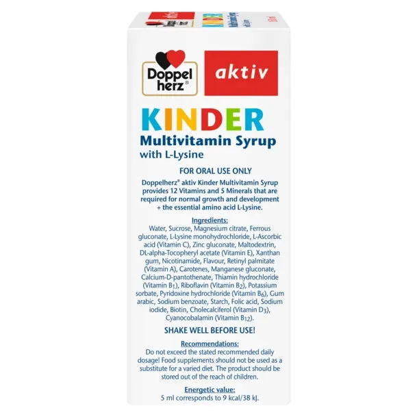 Doppelherz Aktiv Kinder Multivitamin Syrup 150 ml