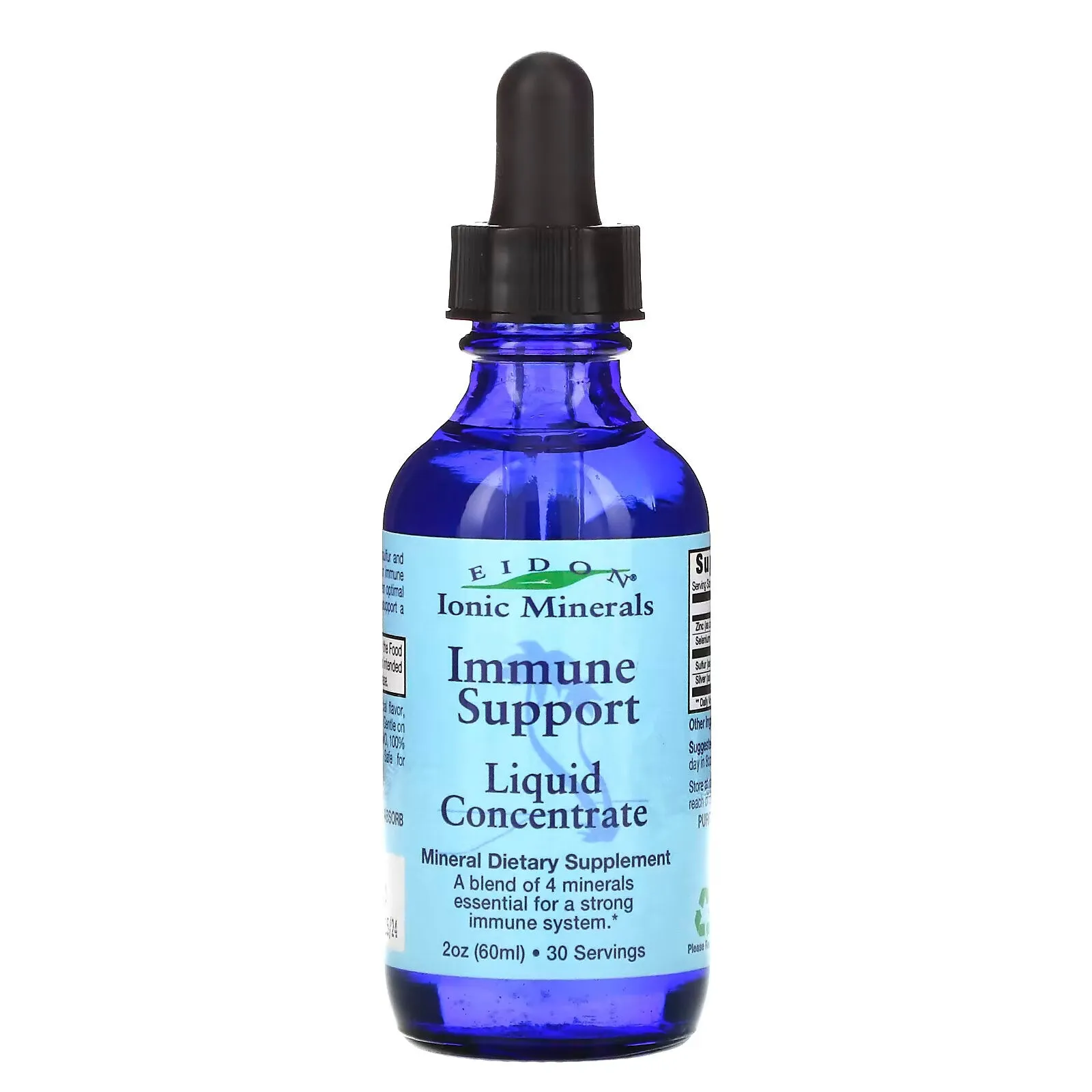 Eidon Mineral Supplements, Immune Boost, Liquid Concentrate, 60 ml (2 oz)