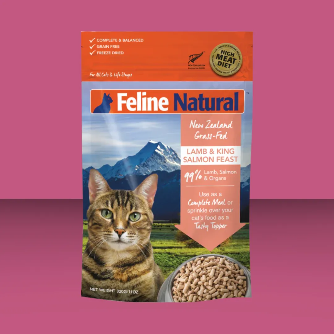 Feline Natural FD Lamb & Salmon 11oz