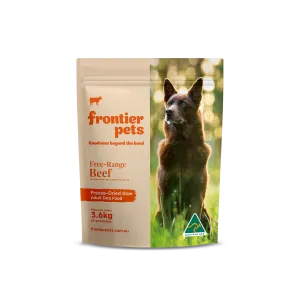 Free-Range Beef | Raw Freeze-Dried Dog Food