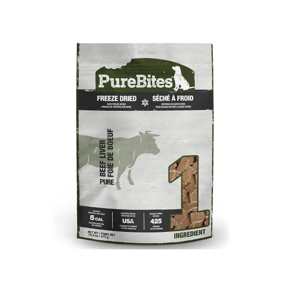 Freeze Dried Beef Liver Dog Treats