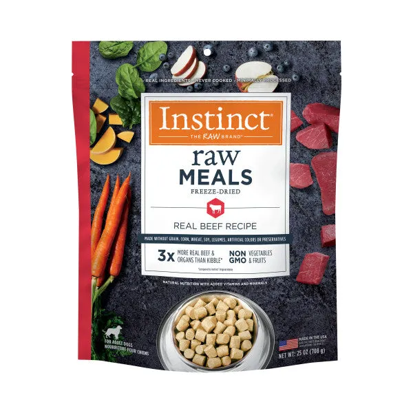 Freeze Dried Raw Meals - Beef Dog Food