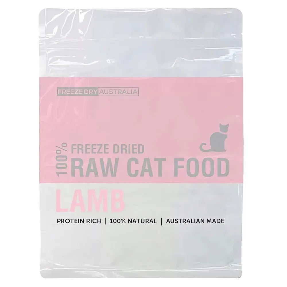 Freeze Dry Australia 100% Freeze-Dried Lamb Cat Food 250g