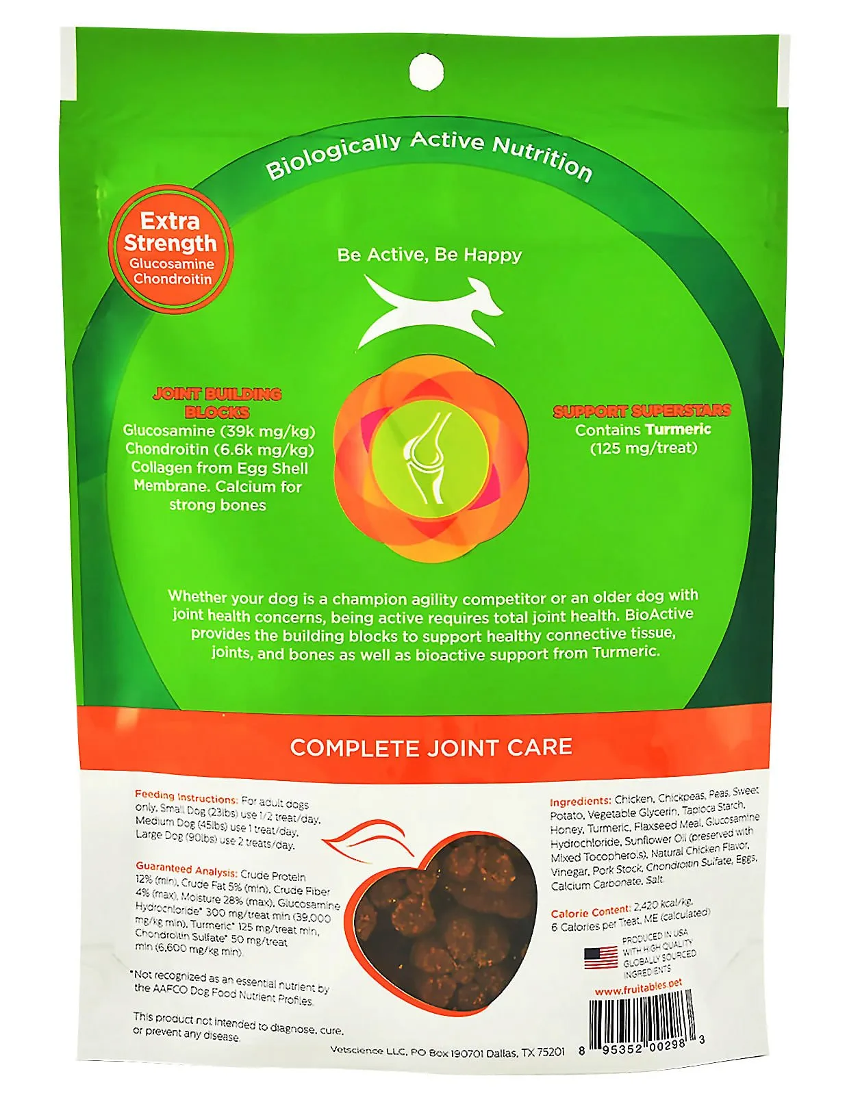 Fruitables BioActive Complete Joint Care Treats