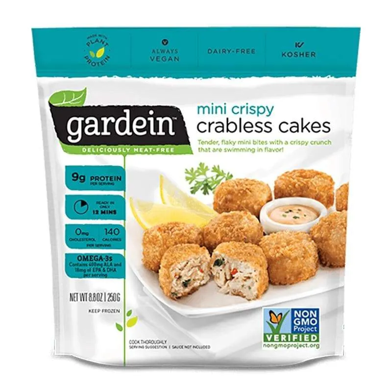 Gardein - Crabless Cakes, 8.8oz