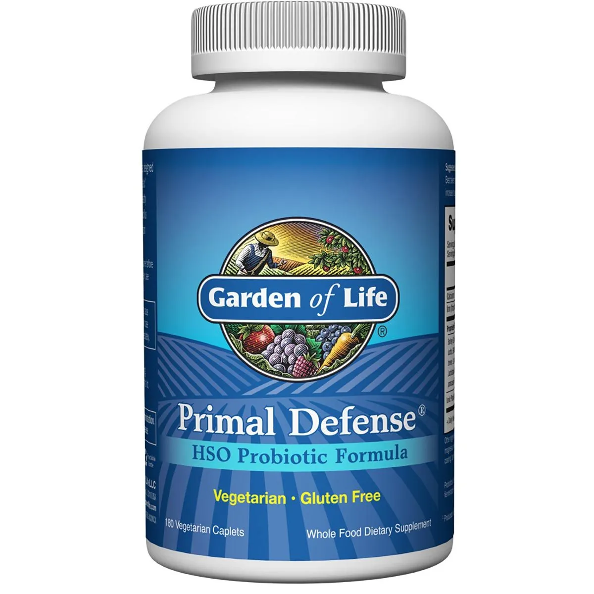 Garden of Life Primal Defense HSO Probiotic Formula 180 Caplets