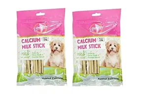 Gnawlers  Calcium Milk Stick Dog Treat 270g (Pack of 2)