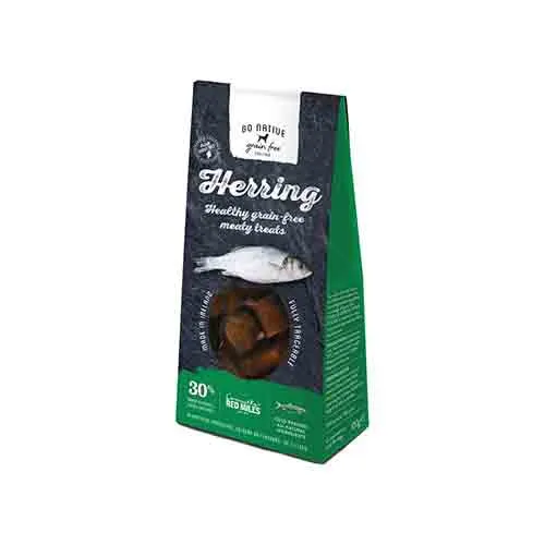 Go Native Grain Free Herring 10 x 100g Packs