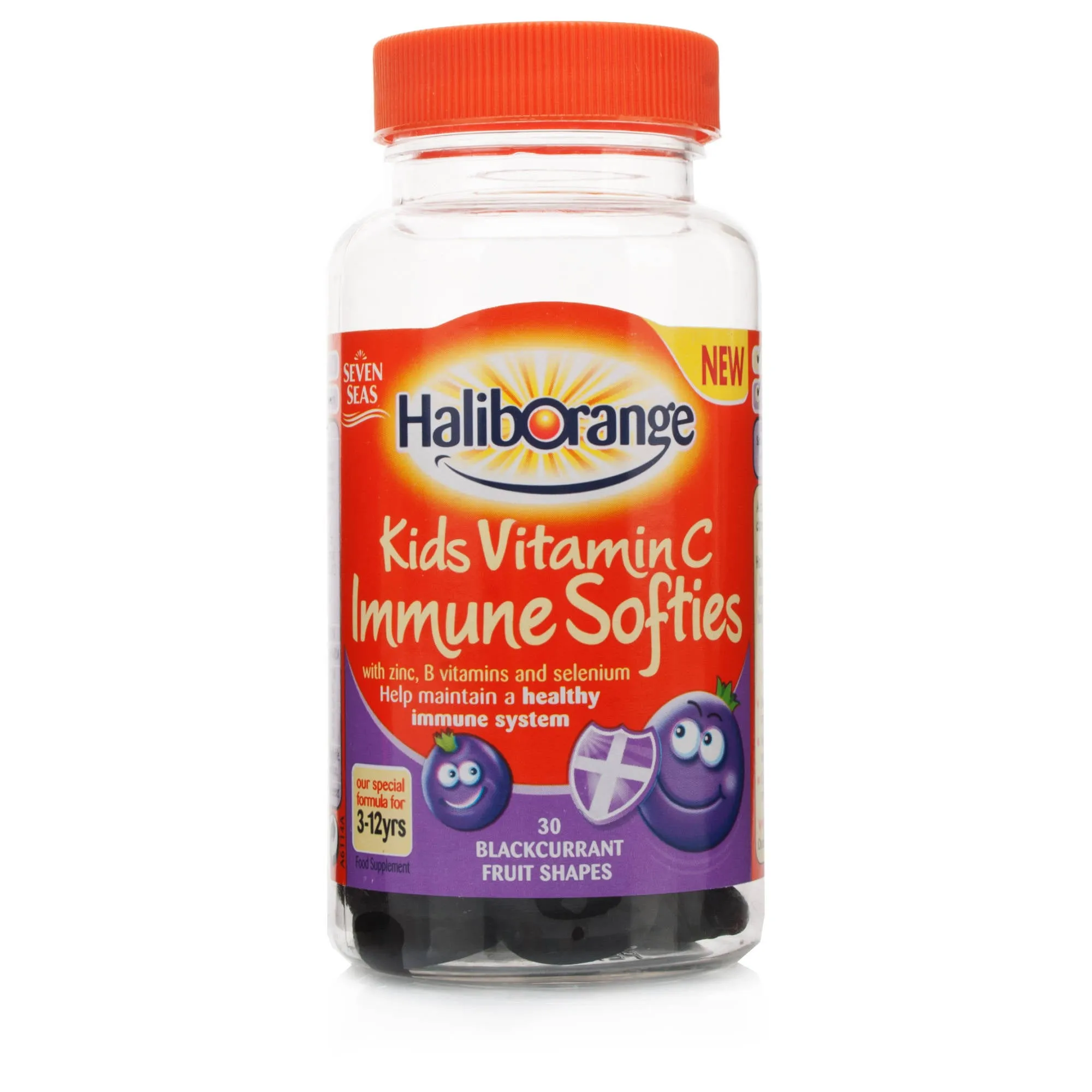 Haliborange Kids Vitamins C Immune Blackcurrant Softies (30 Softies)