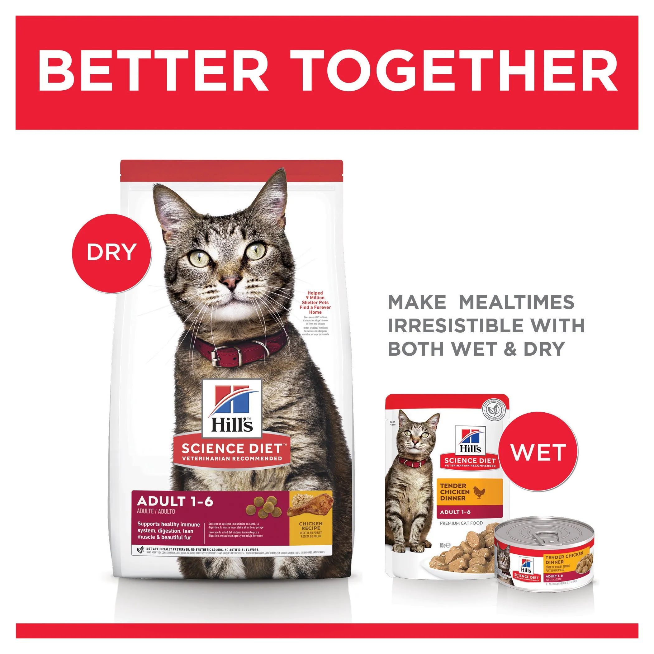 Hill's Science Diet Adult Dry Cat Food