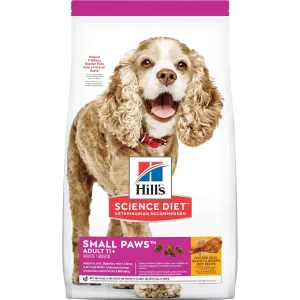 HILL'S SCIENCE DIET SMALL PAWS SENIOR ADULT 11  DRY DOG FOOD 2.04KG