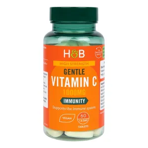 Holland & Barrett High Strength Gentle Vitamin C 1000mg 60 Tablets