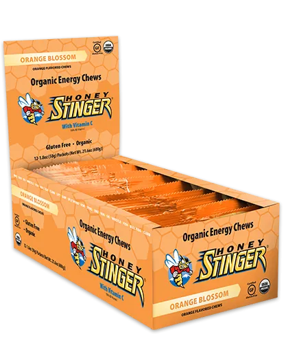 Honey Stinger Organic Energy Chews - Orange Blossom