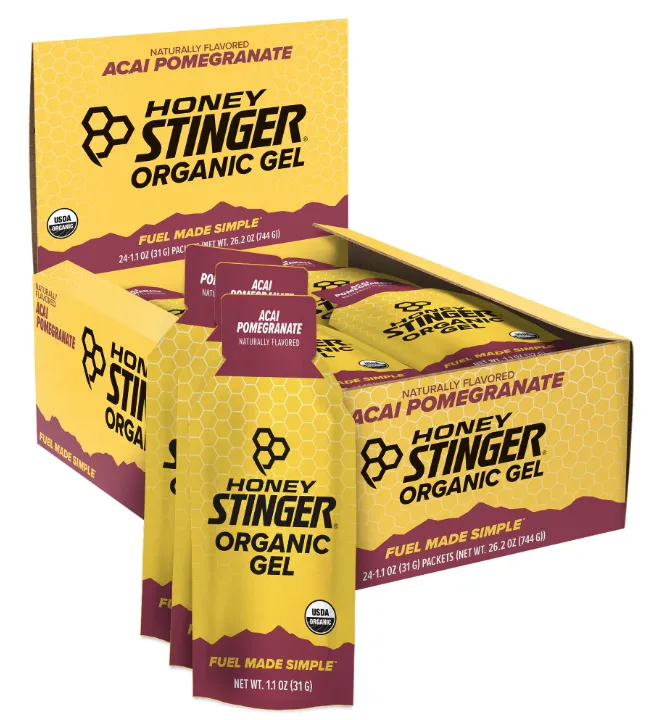 Honey Stinger Organic Energy Gels - Acai Pomegranate