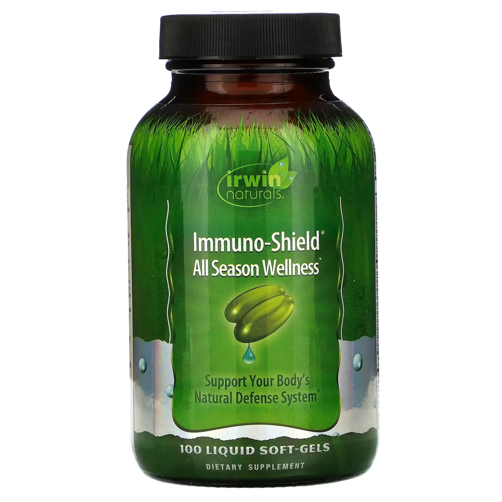 Irwin Naturals, Immuno-Shield, Year-Round Wellness Supplement 100 gelatin capsules