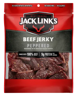 JACK LINK'S PEPPERED BEEF JERKY