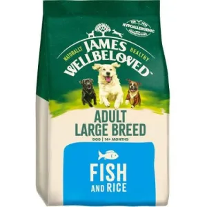 James Wellbeloved Large Breed Adult Dog Dry Food Fish