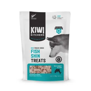 Kiwi Kitchens Fish Skin Freeze Dried Dog Treat 110g^^^