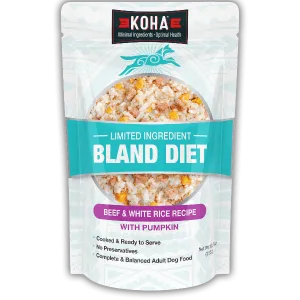 KOHA Limited Ingredient Bland Diet Beef & White Rice Recipe for Dogs