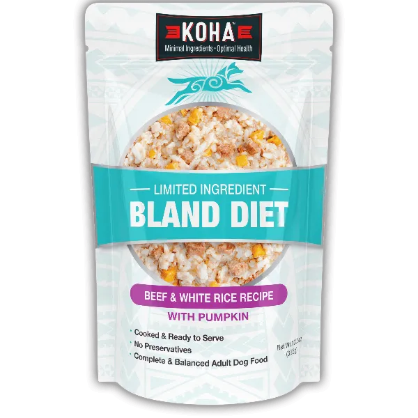 KOHA Limited Ingredient Bland Diet Beef & White Rice Recipe for Dogs