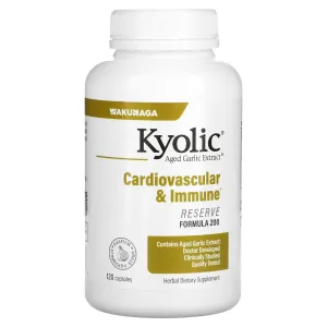 Kyolic, Aged Garlic Extract, for Cardiovascular and Immune Systems 120 capsules