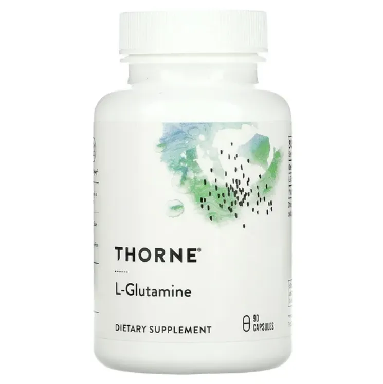 L-Glutamine, L-Glutamine, Thorne Research, 90 Capsules