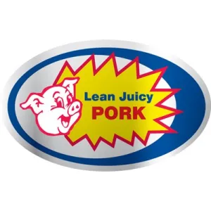 Lean Juicy Pork Label | Roll of 500