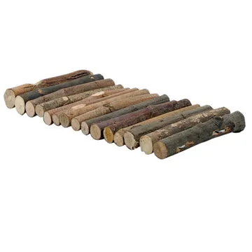 Living World TreeHouse Real Wood Logs - Small