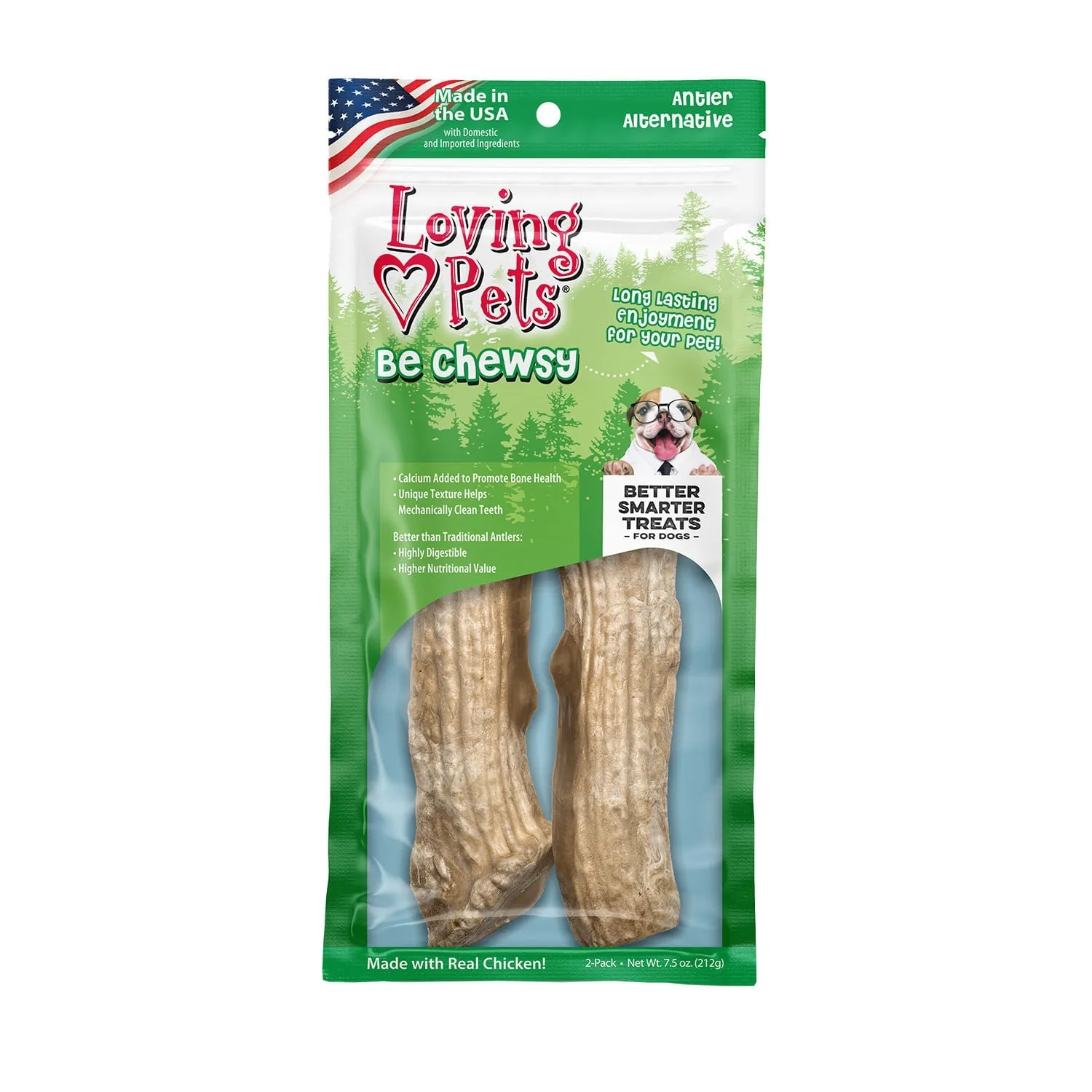 Loving Pets Be Chewsy Antler Chew Alternatives