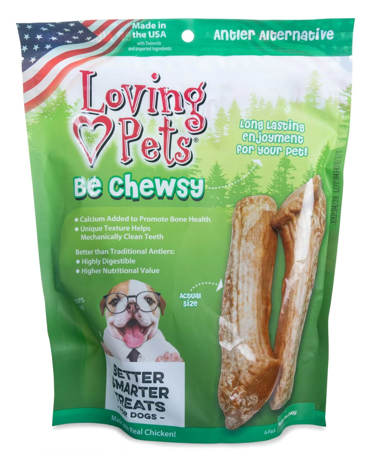 Loving Pets Be Chewsy Antler Chew Alternatives