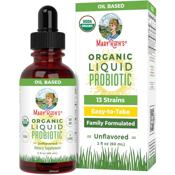 MaryRuth's Probiotic Drops Unflavored 60ml (12m )