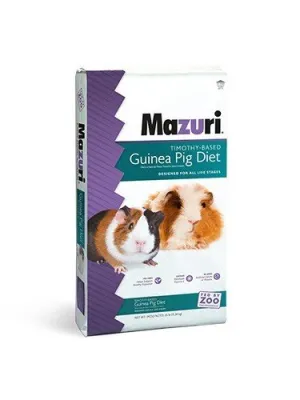 Mazuri® Timothy-Based Guinea Pig Diet 25lbs