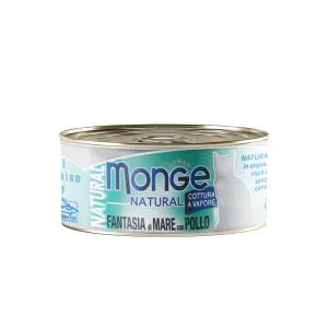 Monge Cat Natural Seafood Mixed with Chicken 80g