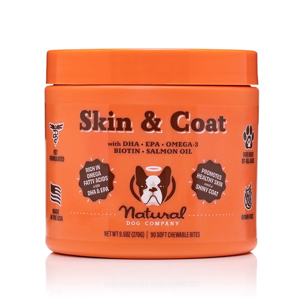 Natural Dog Company Skin & Coat Dog Supplements